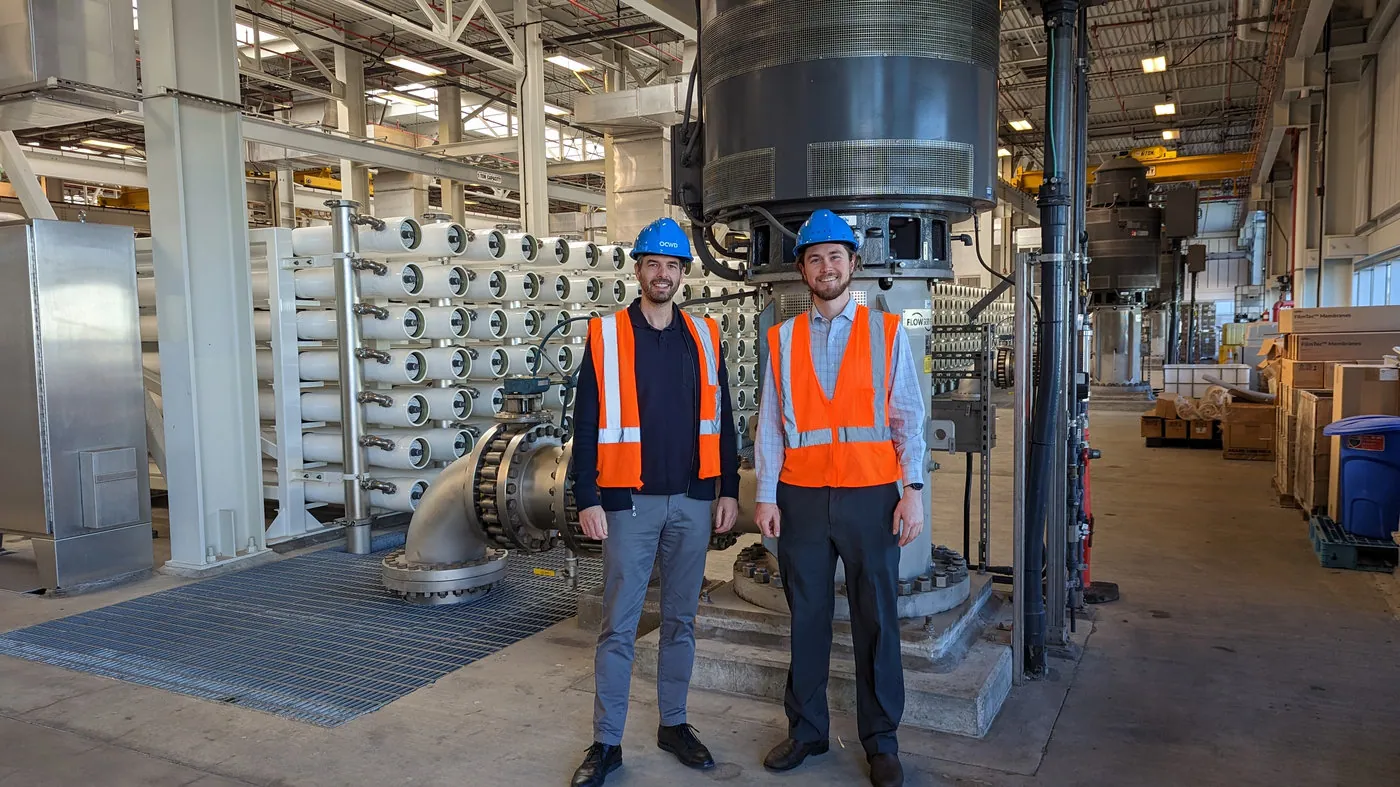 Pani water treatment plant client site in the United States